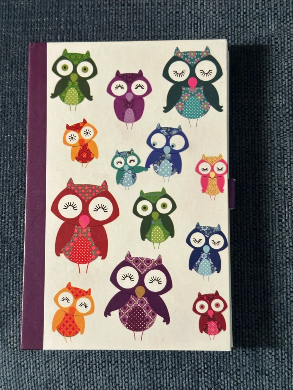 Floral & Owl themed sticky notes and tabs set